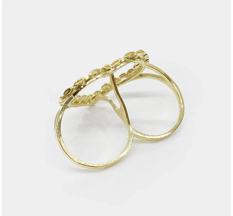 14k Heart Ring
