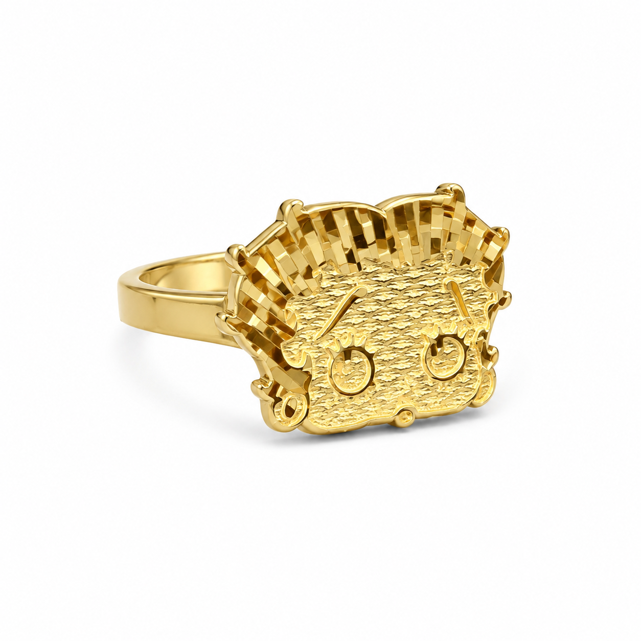 14k Betty Boop Ring