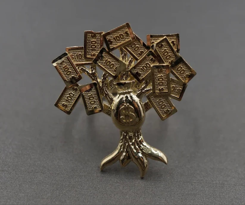 14k Money Tree Ring