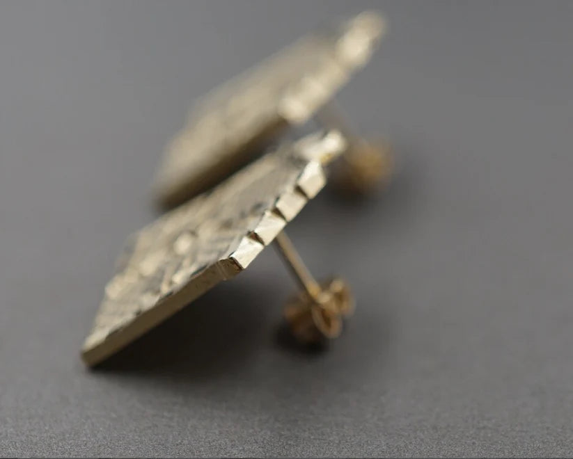 14k Trap House Earrings
