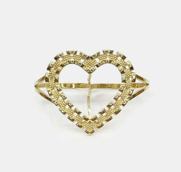 14k Heart Ring
